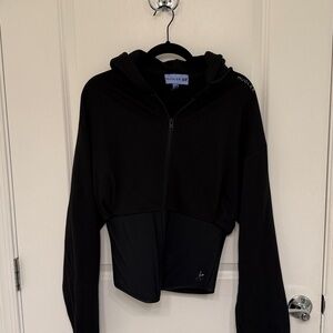 Mugler x H&M Black corset Hoodie